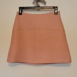 Zara Blush Mini Skirt
